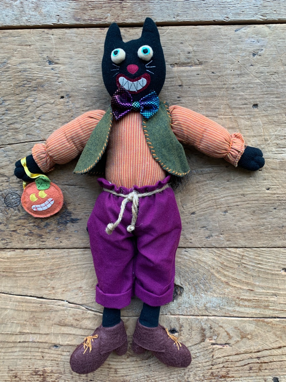 Frick Frank Cat Vintage Russ Halloween